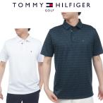 トミーヒルフィガーゴルフ ロゴジャガード 半袖台衿シャツ メンズ 2026春夏 ゴルフウェア THMA631