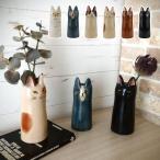 キャットフラワーベース 猫 ねこ ネコ cat キャット おしゃれ かわいい 陶器 アンティーク風 ボトルベース フラワーベース/木/花/フラワー おしゃれ