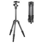 Manfrotto Element 三脚 スモール ブラックカーボン 耐荷重4kg 5段 開脚角度3段階調整 コンパクト 軽量 キャリングケース