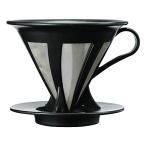 ショッピングハリオ HARIO (ハリオ) ドリッパー カフェオール コーヒー ドリップ 1~4杯用 ブラック CFOD-02B