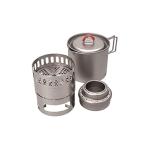 ショッピングエバニュー エバニュー(EVERNEW) Ti Mug pot 500 Stove set ECA538