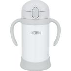 サーモス(THERMOS) まほうびんのベビーストローマグ FJL-350 グレー (GY) 350ml