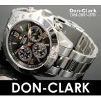 ダンクラーク メンズ 腕時計 2051-07R ピンクゴールドインデックス クロノグラフ 正規品don clark ウォッチ DON CLARK 時計 保証付