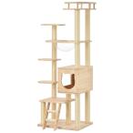 [キャンペン中] キャットタワー 透明宇宙船 頑丈 据え置き おしゃれ キャットタワー 木製 使いやすい可愛い麻紐 爪とぎボール 猫ベッド 安全安心 ペット用品