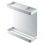 （オススメ）山崎実業 YAMAZAKI ラップホルダー マグネットラップホルダー タワー tower ホワイト 4903