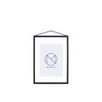 ( почтовая доставка возможно )MOEBEm-be рама A4 черный FRAME FABA4 Северная Европа рама для постера 