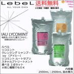 送料無料｜ルベル イオ リコミント クレンジング シャンプー（ピンク）｜ シャンプー icy （グリーン）｜ルートサプリ トリートメント 選べる 2500mL ２点セット