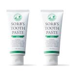 ソーブズ トゥースペースト ミント 120g×2本セット 歯磨き粉 SORB'S TOOTH PASTE mint ソーブス 日本製