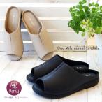 pansy パンジー ミュールサンダル サンダル レディース つっかけ フラットソール オープントゥ ワンマイル オフィス 室内履き 軽量 痛くない 楽ちん 屈曲 3e