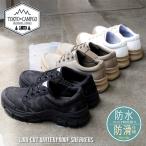 TOKYO★CAMPGO トーキョーキャンプゴー スニーカー レースアップ ローカット サイドゴム レディース 撥水 ナイロン 4cm4時間 防水 防滑 フラット 屈曲性 3e