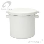 野田琺瑯ラウンドストッカー21cm...