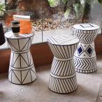 【送料無料】スツール 椅子 モダン 陶器 サイドテーブル・メール便不可【DRS】