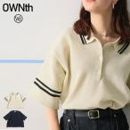 メッシュポロシャツ レディース トップス 半袖 配色 送料無料・メール便不可