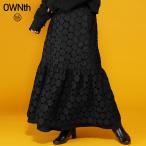 ショッピング水玉 ドットレース ティアードスカート レディース スカート 送料無料・ メール便不可