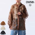 花柄 レースシャツ レディース トップス 長袖 送料無料・100ptメール便可