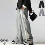 ショッピングパイル サイドライン 裏毛 スウェットパンツ レディース 綿 送料無料・ メール便不可