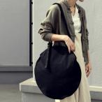 バッグ 鞄 レディース ショルダーバッグ 大きめ ユニセックス 丸ビッグトート 送料無料・再再販。メール便不可