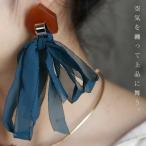 アクセ送料無料 アクセサリー アクセ イヤリン レディース ゴールド シフォンタッセルイヤリング・10ptメール便可