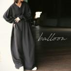 ショッピングバルーン バルーン オールインワン バレルレッグ レディース ボトムス 送料無料・メール便不可