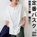 ショッピング綿100 特別送料無料 バスクT Tシャツ レディース トップス 半袖 綿100 綿・再再販。100ptメール便可 母の日