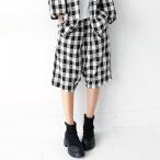 ハーフパンツ パンツ レディース ボトムス ひざ丈 送料無料・80ptメール便可