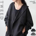 ショッピングツイード ツイードジャケット レディース アウター ダブル 長袖 送料無料・メール便不可