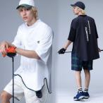ANTIQUA GOLF×STCH 異素材トップス メンズ 送料無料・再再販。80ptメール便可【Z】