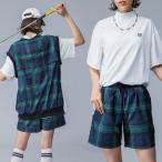 ANTIQUA GOLF×STCH ハーフパンツ レディース 送料無料・再再販。80ptメール便可