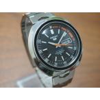 新品仕上げ　SEIKO　セイコー　ファイブ　スポーツ　23石　ブラック　回転インナーベゼル　レトロ