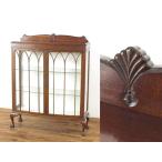  витрина 51621 мяч Anne череп - нога . ракушка. оборудование орнамент . отметка! красное дерево материал. изысканный атмосфера дисплей шкаф 1920 год примерно Англия 