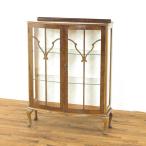  Cross замена обивки settled витрина 52647 грецкий орех. прекрасный под дерево кошка ножек. ... казаться Silhouette дисплей шкаф полка витрины 1930 год примерно Англия 