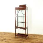  Ed wa-ti Anne витрина ширина 72× внутри 33.5× высота 181cm тонкий сверху товар дисплей полка витрины Англия античный Flex 58486