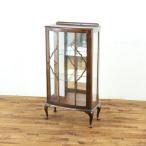  Англия коричневый ina шкаф витрина задняя сторона зеркало модель полка витрины грецкий орех. прекрасный . глаз античный Flex 59682