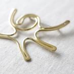 夏の日の２０２５ＳＡＬＥ　真鍮　Brass 踊る心　大きな ブローチ　ピン　ゴールド Q31A