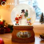 [JARLL] "снежный шар" Santa Claus . снег .... произведение . ребенок .. высококлассный музыкальная шкатулка (.... тип ) Рождество украшение HX1217 6373
