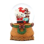 [ Sanrio герой z×JARLL] Hello Kitty Рождество подарочная коробка "снежный шар" музыкальная шкатулка интерьер украшение украшение подарок высота примерно 17cm KT1705-JP