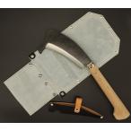 トビ鉈4　鳶鉈　越前鉈　140匁　総重量：約660ｇ　両