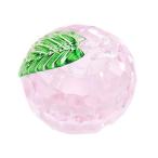 JomMart "ловец солнца" яблоко украшение crystal яблоко стекло произведение искусства .. Apple интерьер 40mm розовый HK0633