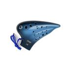 TNG окарина музыкальные инструменты [ Triple / Alto / градация голубой ] C style AC несколько труба ( специальный с футляром ) ocarina глазурь отделка три труба . дудка 