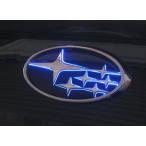 Junack ジュナック LEDトランスエンブレム LTE-S19 フォレスター 2021.08- SK5/SKE [アプライドD〜F型] フロントエンブレム LED点灯カラー ブルー