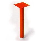 カーブミラー天井吊り下げ用取付金具　支柱部径φ76.3mm用　道路反射鏡取付金具　3MTK76 ナック・ケイ・エス　