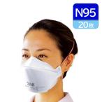 N95 マスク 医療用 3M スリーエム CDC NIOSH 検定合格 Aura 微粒子用マスク 折りたたみ式 1870+ 20枚