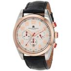 ［新品］Charles-Hubert, Paris Men's 3895-RG Premium Collection Rose-Gold Bezel Stai