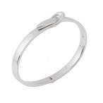 ［新品］Novica Gleaming Belt Sterling Silver Bangle Bracelet For Girls Womens