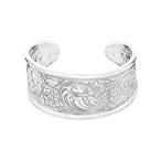 ［新品］Vogt Silversmiths Western Bracelet Womens Clara Wire Edge Cuff 014-060