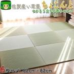 畳 置き畳 琉球畳 国産 ユニット畳 い草 3畳分 6枚 佐賀県産い草 ちょこんと プレイマット 赤ちゃん フロア畳 フローリング 半畳 コタツ 畳マット 正方形