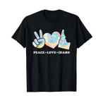 Peace Love Idaho Tシャツ