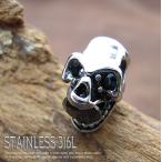 Yahoo! Yahoo!ショッピング(ヤフー ショッピング)1個売り かぶりつき スカル ドクロ  髑髏 メンズ ピアス  スタッド アレルギー対応 サージカルステンレス 1-237