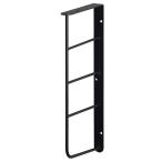 Weekend　Workshop　WFK-24　ショートL型シェルフフレーム4　黒　平安伸銅工業