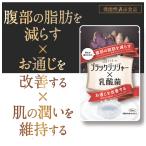 ブラックジンジャー 乳酸菌 サプリ ダイエットサプリ 脂肪燃焼 皮下脂肪 内臓脂肪 黒生姜 肥満 体脂肪 燃焼 中性脂肪 体重 改善 効果 代謝 90粒 あお季の杜